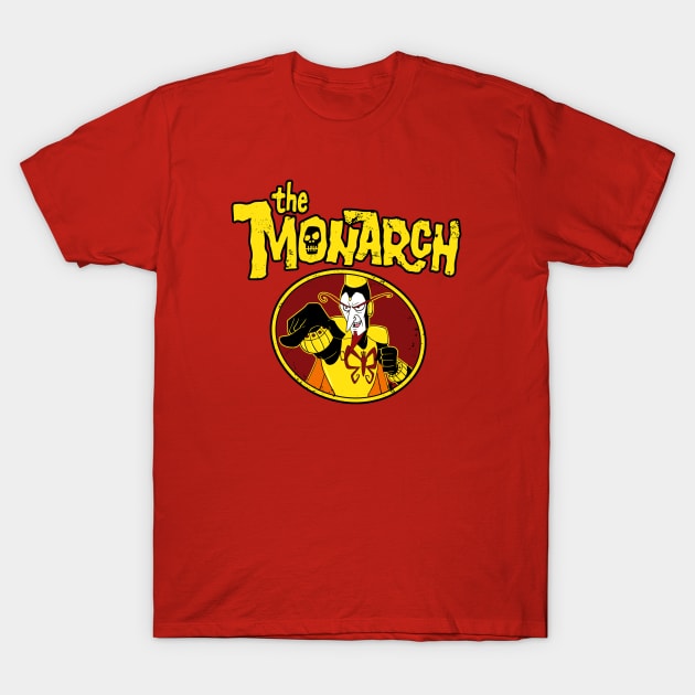 Mighty Monarch (Alt Print) T-Shirt by Nerdology